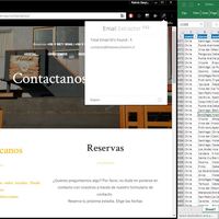 Manual email addresses gathering using Email Extracto