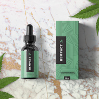 Hempact logo and packaging