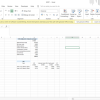 Excel version of SOFP