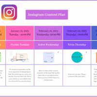 Instagram Content Plan