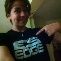Wearing the first shirt printed out for ES Edge