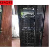 OUTLOOK OF STANDING RACK REVAMPING (BEFORE AND AFTER)