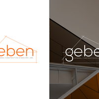 Logotype for construction service: Geben