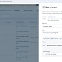 Creating Customer Contacts on Feshdesk