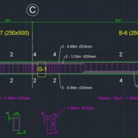 Reinforcing Bars Layout