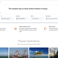 Flights booking application