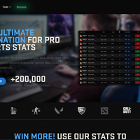ESport Stats(Next.js + Mantine + tRPC)