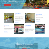 Lovely Resort Mockup Design