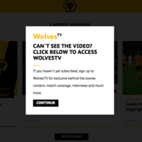 Football client blocked access - desktop