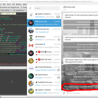 An updated snippet with my Python backend code