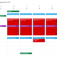 Calendar Management using Google Calenda