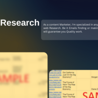 Web Research Samples 