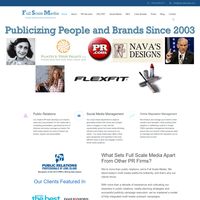 PR agency website Development and SEO