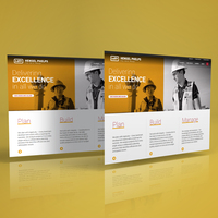 Wix construction website | Construction website design 