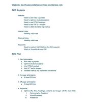 SEO Assessment Using SEOquake