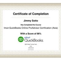 Quickbooks Online Proadvisor-Asia