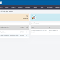 Task and Finance Management For Company