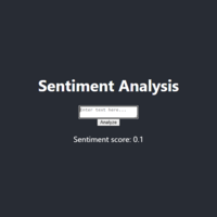Sentiment Analysis Web App