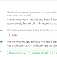 Customer's Feedback