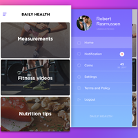 Health and fitness app