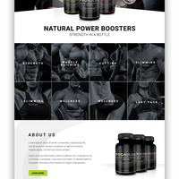 Logo, packaging design for nutritional supplements