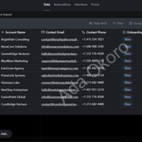 Airtable B2B SAAS Customer Onboarding App