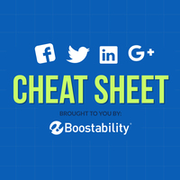 Social Media Image Cheat Sheets