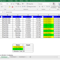 Conditional formatting in excel 