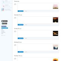 Social-media scheduling tool using buffer