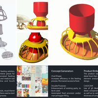 Poultry Feeding System - Product Design for Estra