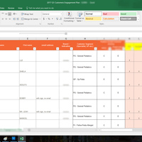MS Excel: Filtering, formula, data entry