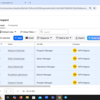 Lead Generation using Apollo