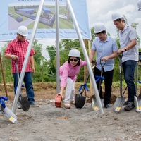 Groundbreaking Ceremony I organized