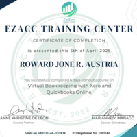 EZACC TRAINING CENTER with Xero and QBO