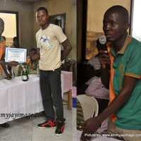 Lecturing and award presentation