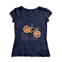 Winning entry for bike race t-shirt design contest (mockup).