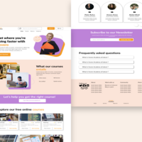Courses Website