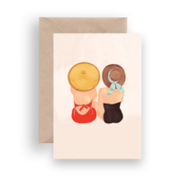 Holiday Card for Lykkefund Paper