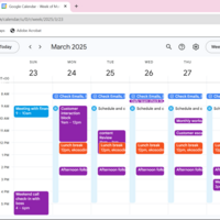 Calendar management 