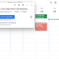 Calendar Management
