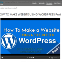 WordPress Website Tutorials