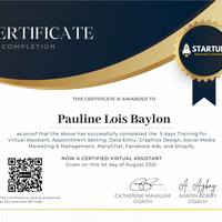 Certified Virtual Assistant