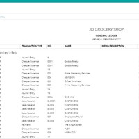 General Ledger