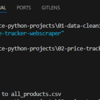 Output:  Scraped Data Output