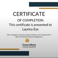 Certificate of completion 