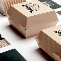 The Burgery Restaurant Logo design and Branding.