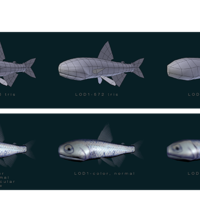 the Blu - Hector's Lanternfish