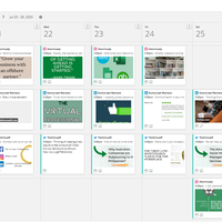 Schedule Social Media Content using Hootsuite