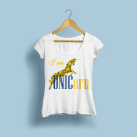 I am UNICorn -T-shirt Design