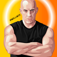 Realistic Vector Portrait 🔥